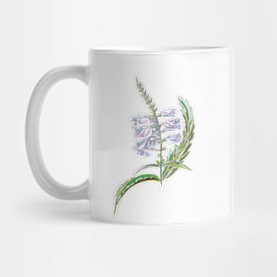 White flowers Mug